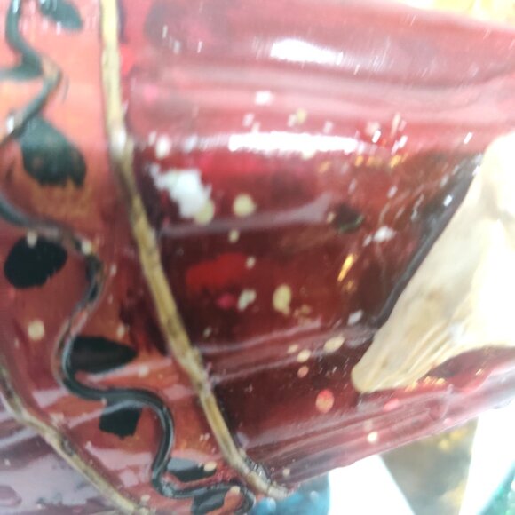 Vintage 2000 Christmas Stocking Hanger Ornate Metal Santa Chimney Tree TMD - Picture 13 of 16